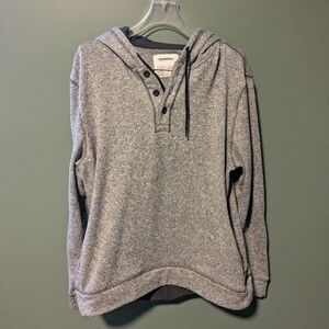Sonoma Heather Gray Hooded Pullover